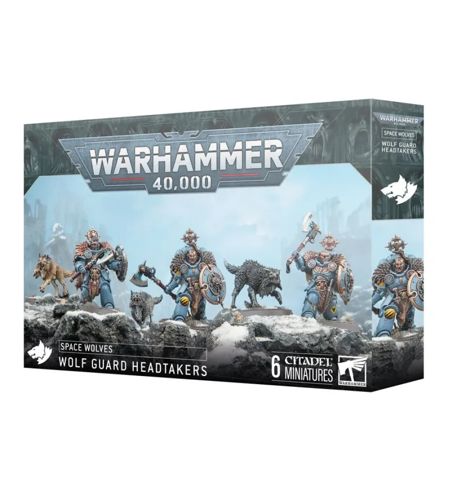 Space Wolves: Wolf Guard Headtakers (Warhammer 40,000)