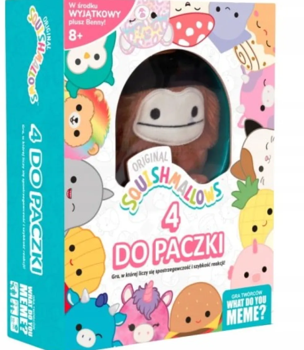 Squishmallows - 4 do paczki