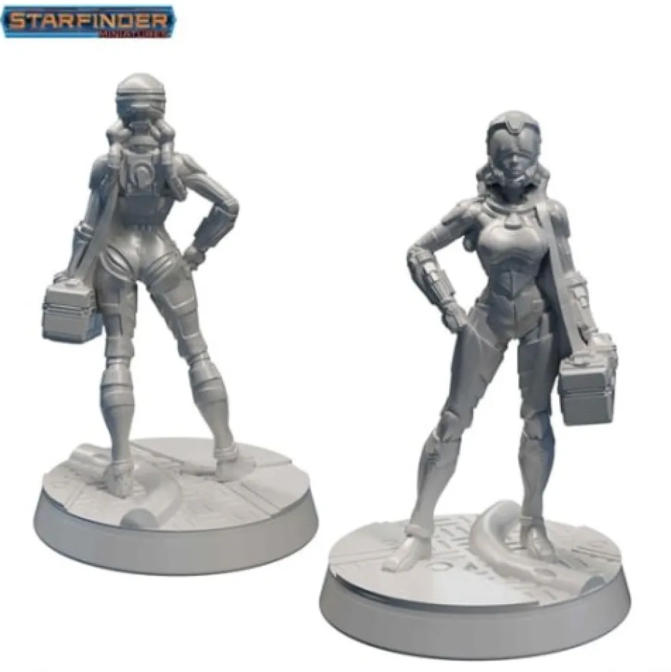 Starfinder Miniatures: Human Ace Pilot