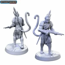 Starfinder Miniatures: Maraquoi Hunter
