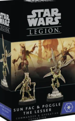 Star Wars: Legion - Sun Fac and Poggle the Lesser - Commander and Operative Expansion