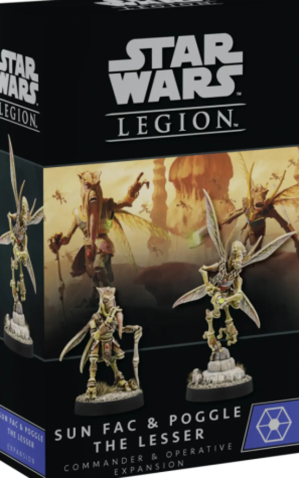 Star Wars: Legion - Sun Fac and Poggle the Lesser - Commander and Operative Expansion