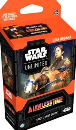 Star Wars: Unlimited Card Game - A Lawless Time - Spotlight Deck - Leia Organa
