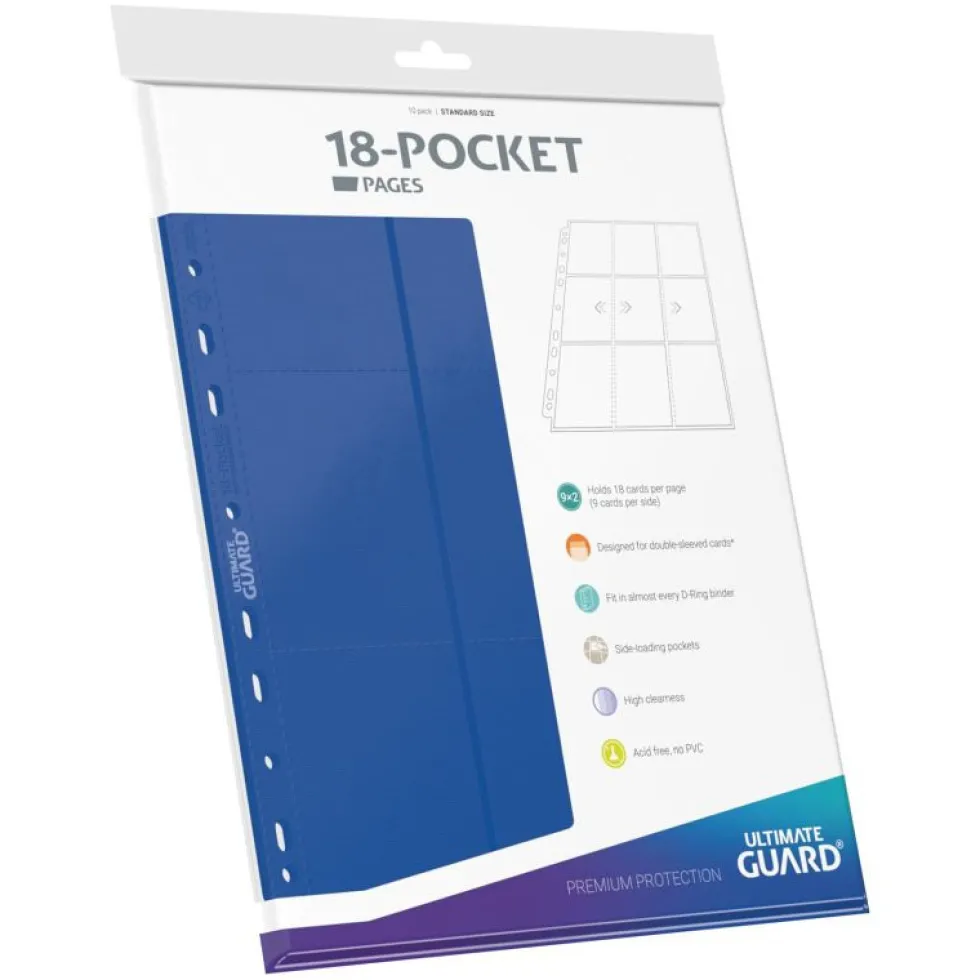 Strona do klasera Ultimate Guard 18-Pocket Side-Loading - 10 sztuk - white