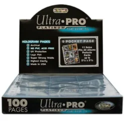 Strona do klasera Ultra-Pro Platinum Series 9 kieszeni na karty Standard - 63,5x88mm