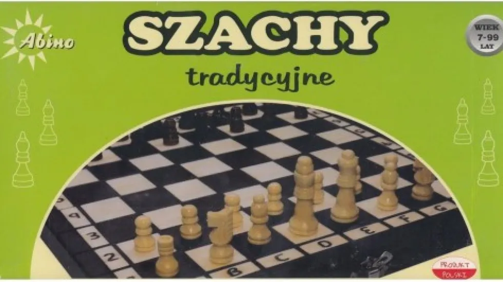 Szachy Tradycyjne Drewniane (27cm)