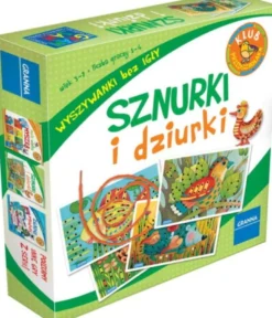 Sznurki i Dziurki: Wyszywanki bez igły