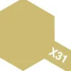 Tamiya Color Mini: X-31 - Titanium Gold