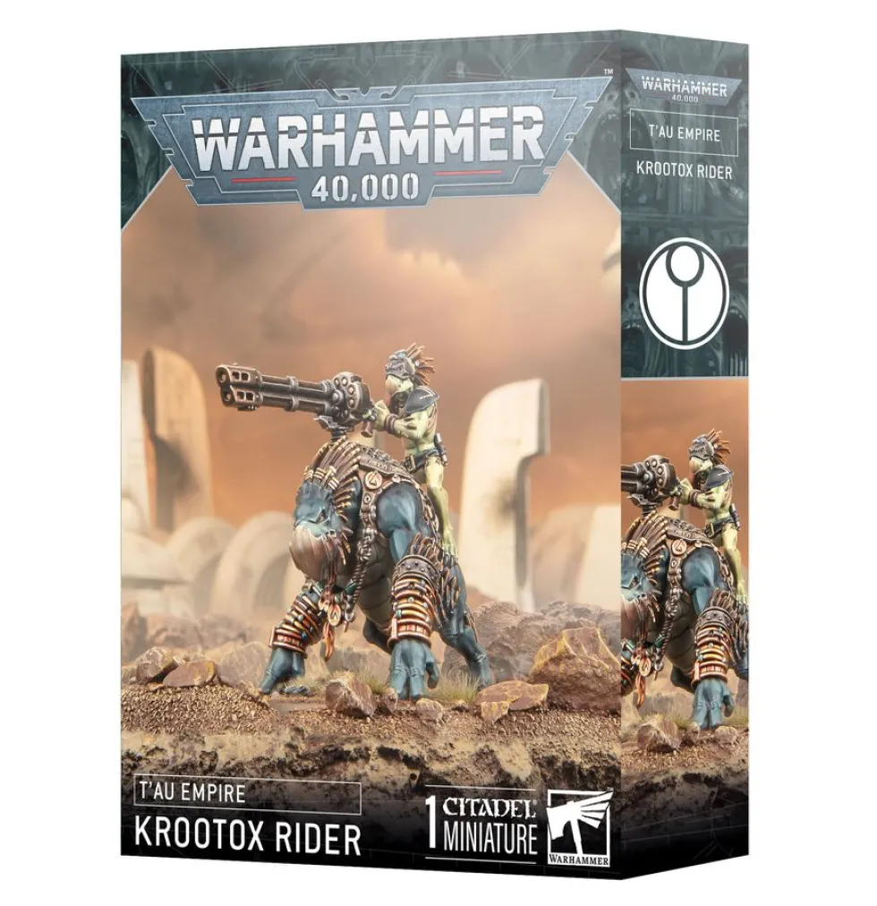 T'au Empire: Krootox Rider (Warhammer 40,000)