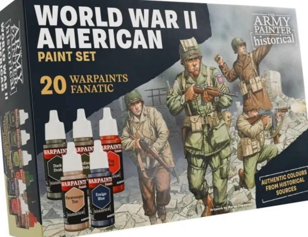 The Army Painter: Historical - World War II - American Paint Set