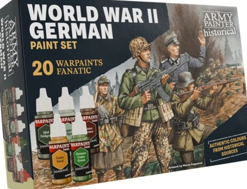 The Army Painter: Historical - World War II - German Paint Set