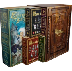 The Cats Of Mont Saint Michel Board Game: Deluxe Set