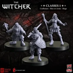 The Witcher RPG: Classes 1 - Craftsman, Man-at-Arms, Mage