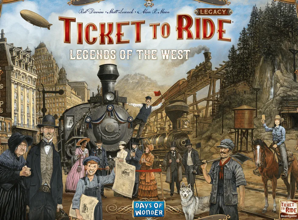 Ticket to Ride: Legacy - Legends of the West