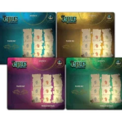 Tiny Epic Cthulhu: 4 Pack Player Mats (Retail Packed)