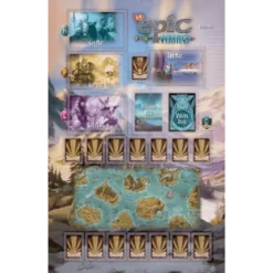 Tiny Epic Vikings: Game mat