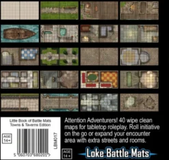 Towns and Taverns - Mała Księga mat RPG