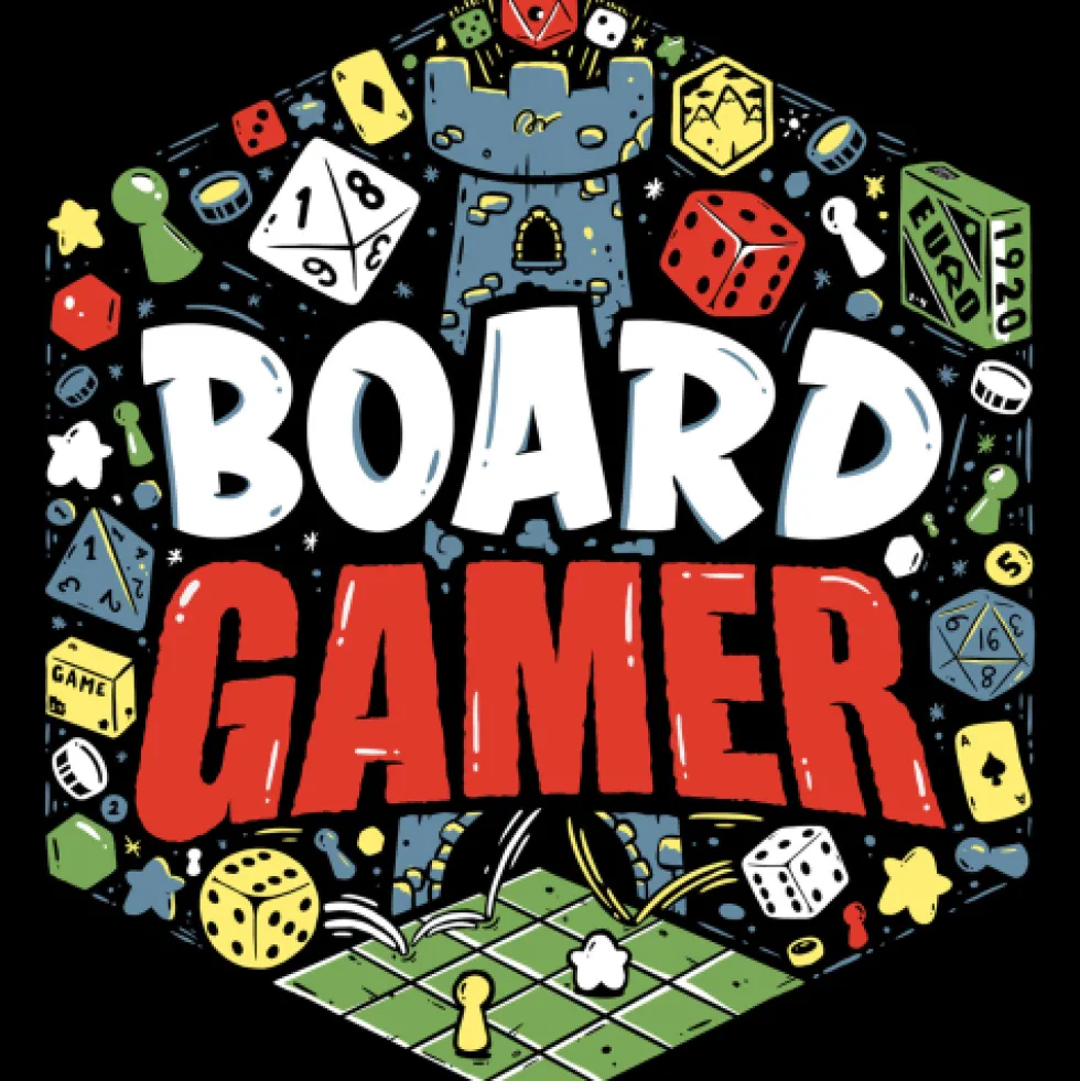 T-shirt: Board Gamer - XL