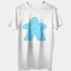 T-shirt: Meeple 2023 Blue/White - XL