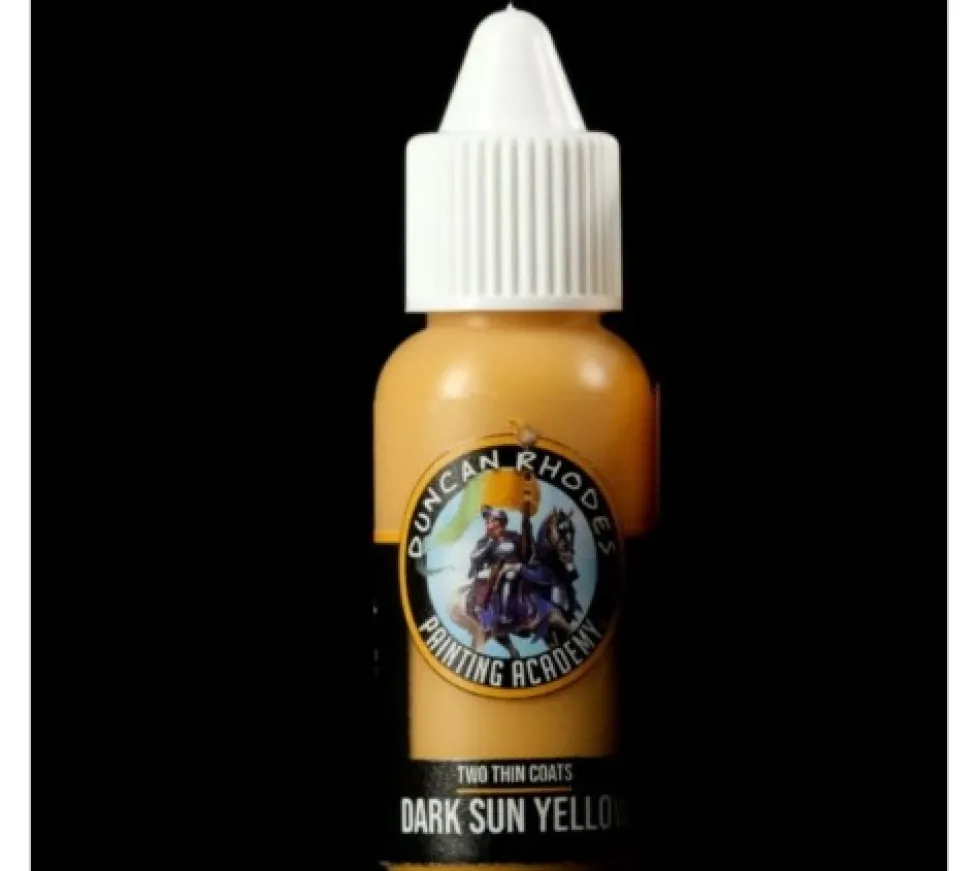 Two Thin Coats: Dark Sun Yellow