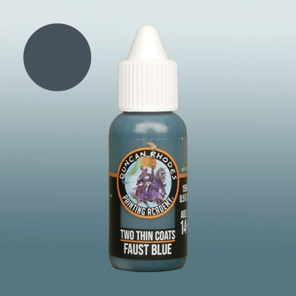 Two Thin Coats: Faust Blue