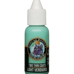 Two Thin Coats: Light Verdigris