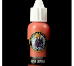 Two Thin Coats: Rust Orange