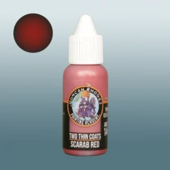Two Thin Coats: Scarab Red