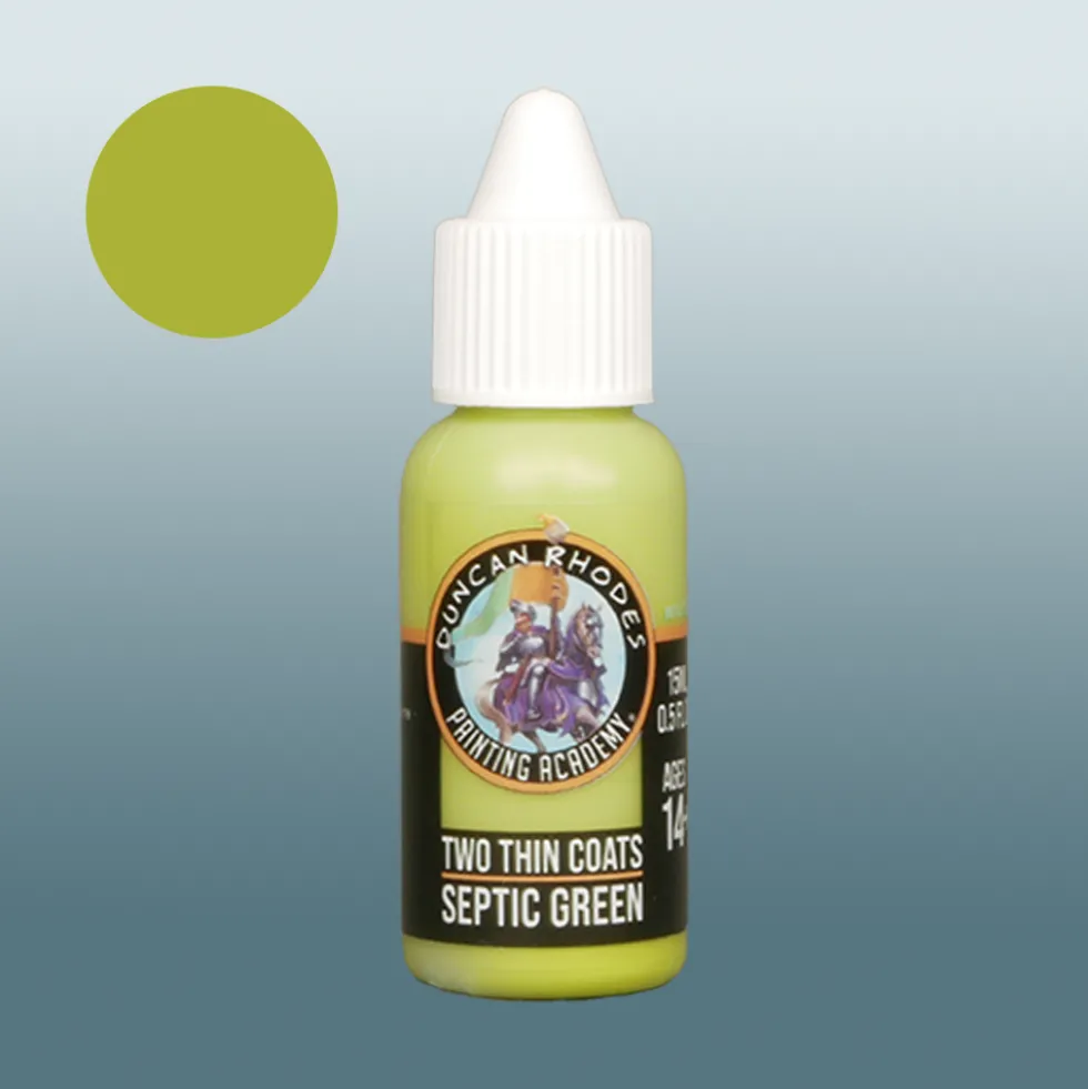 Two Thin Coats: Septic Green
