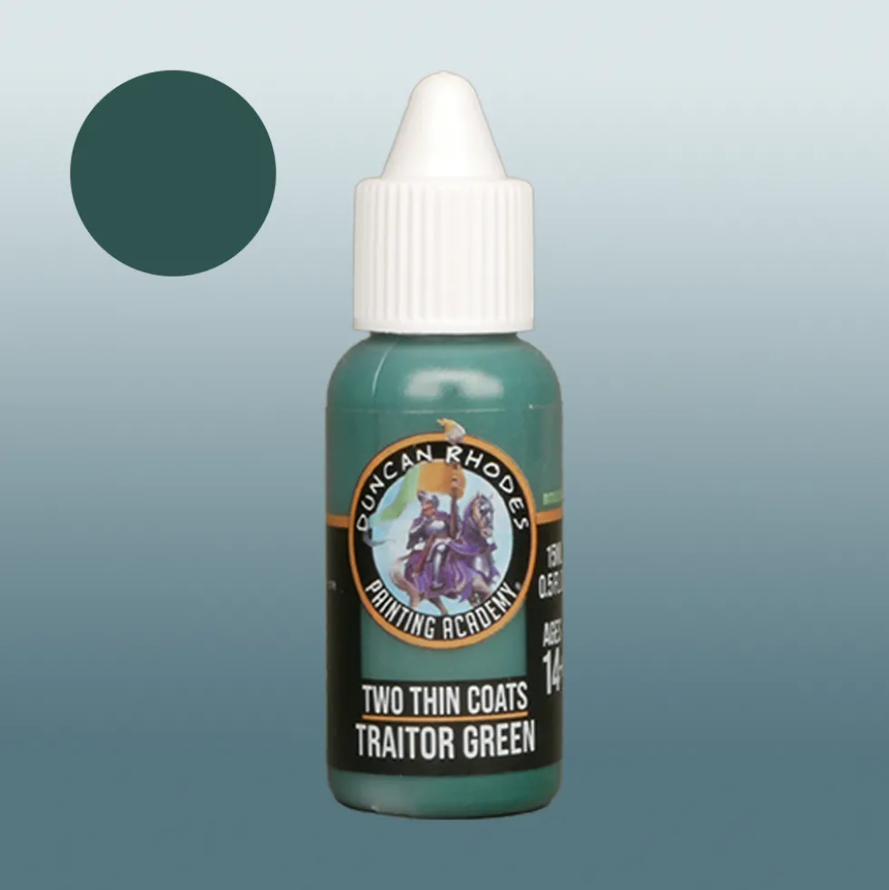 Two Thin Coats: Traitor Green