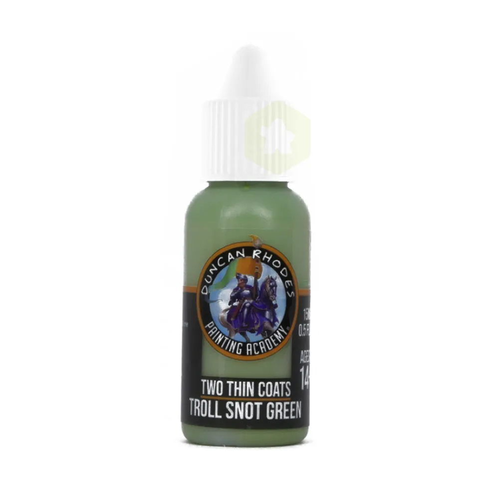 Two Thin Coats: Troll Snot Green