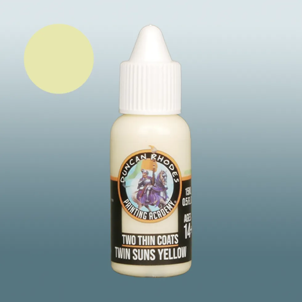 Two Thin Coats: Twin Suns Yellow