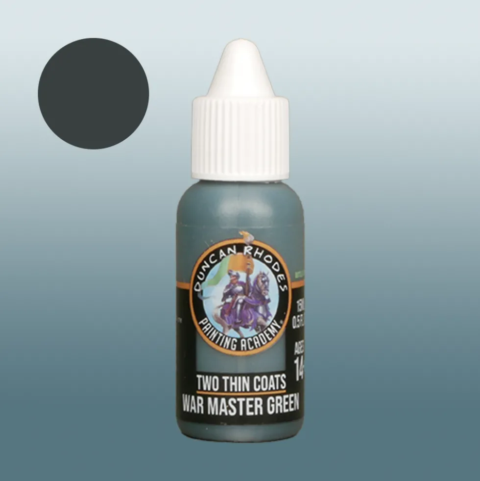 Two Thin Coats: War Master Green