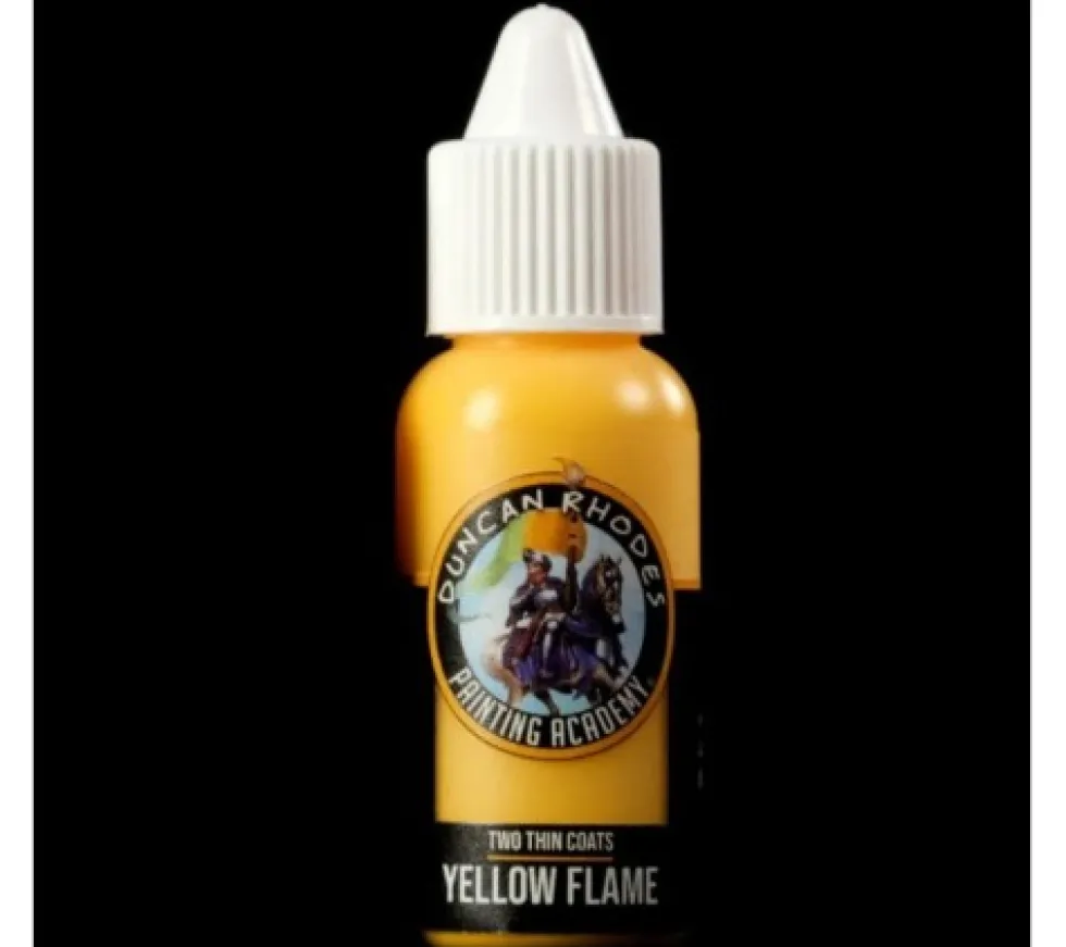 Two Thin Coats: Yellow Flame