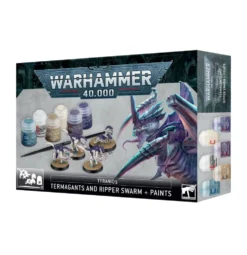 Tyranids: Termagants and Ripper Swarm + Paints Set (Warhammer 40,000)