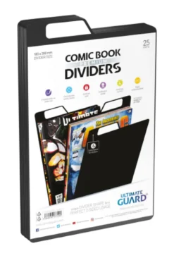 Ultimate Guard Premium Comic Book Dividers - black