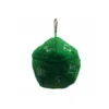 Ultra-Pro: D20 Plush Dice Bag - Green
