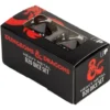 Ultra-Pro: Dungeons & Dragons: Zestaw kości - Heavy Metal D20 - Black/Red (2 kości)