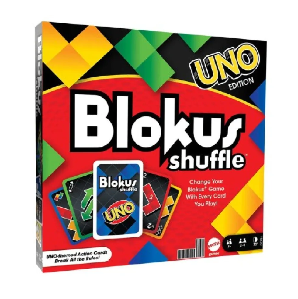 Uno Blokus shuffle