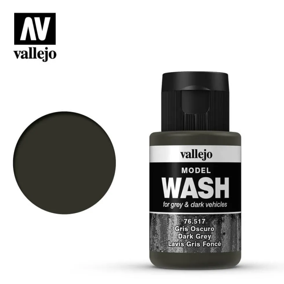 Vallejo: Model Wash - Dark Grey 35 ml