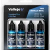 Vallejo: True Metallic Metal - Sapphire Blue Paint Set