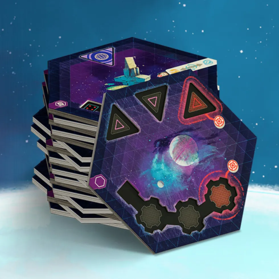 Voidfall: Triple-Layered Sector Tiles