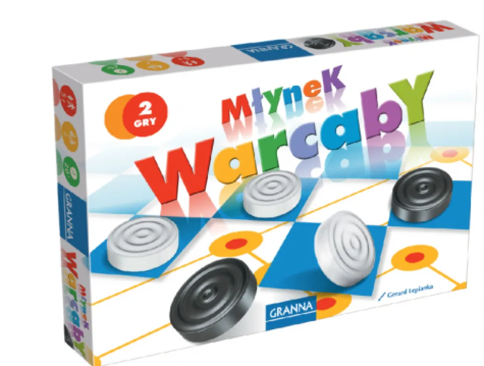 Warcaby i młynek