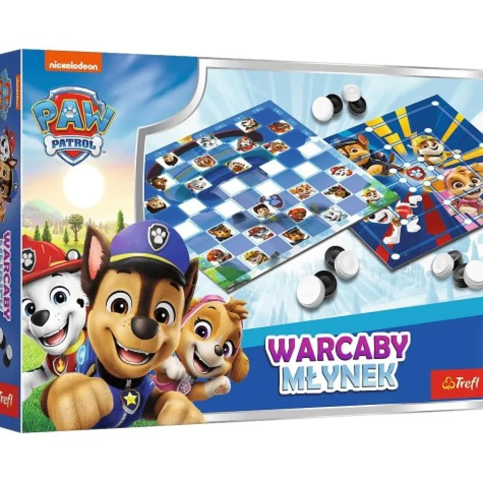 Warcaby i Młynek - Psi Patrol