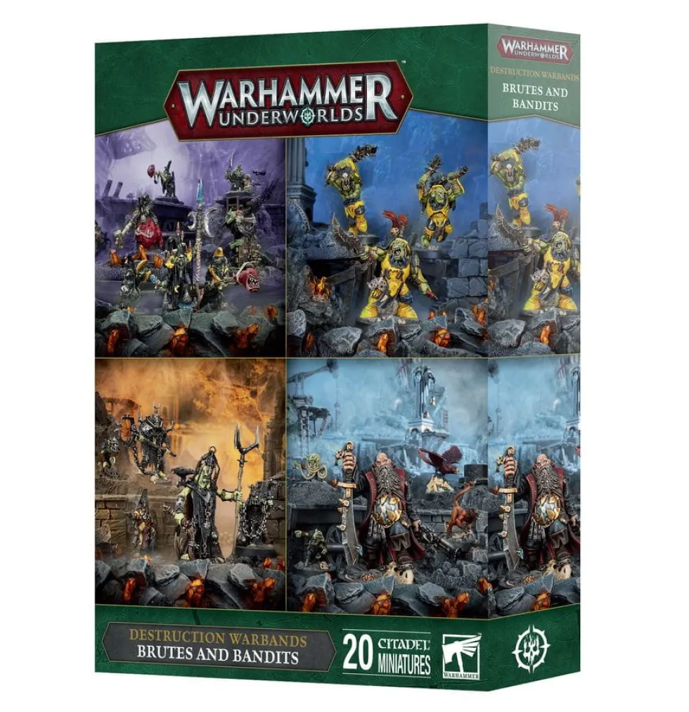 Warhammer Underworlds: Destruction Warbands - Brutes and Bandits