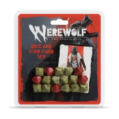 Werewolf: The Apocalypse 5th Edition dice/Form Card Set