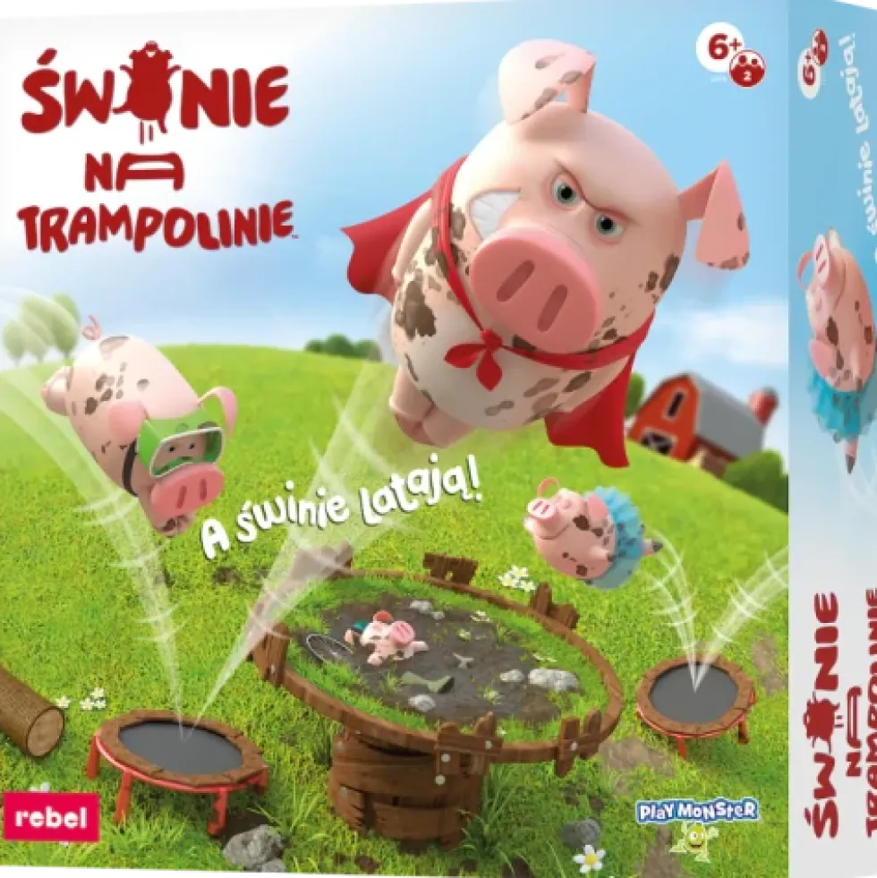 Świnie na Trampolinie