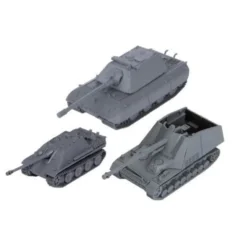 World of Tanks: Gra Figurkowa - German Tank Platoon 4 (Nashorn, E-100, Jagdpanther) (uszkodzone)