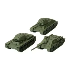 World of Tanks: Gra Figurkowa - USSR - Tank Platoon (T-34, KV-1s, SU-100)