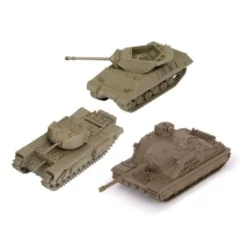 World of Tanks: Gra Figurkowa - U.K. Tank Platoon (Churchill I, Achilles, Żółw)
